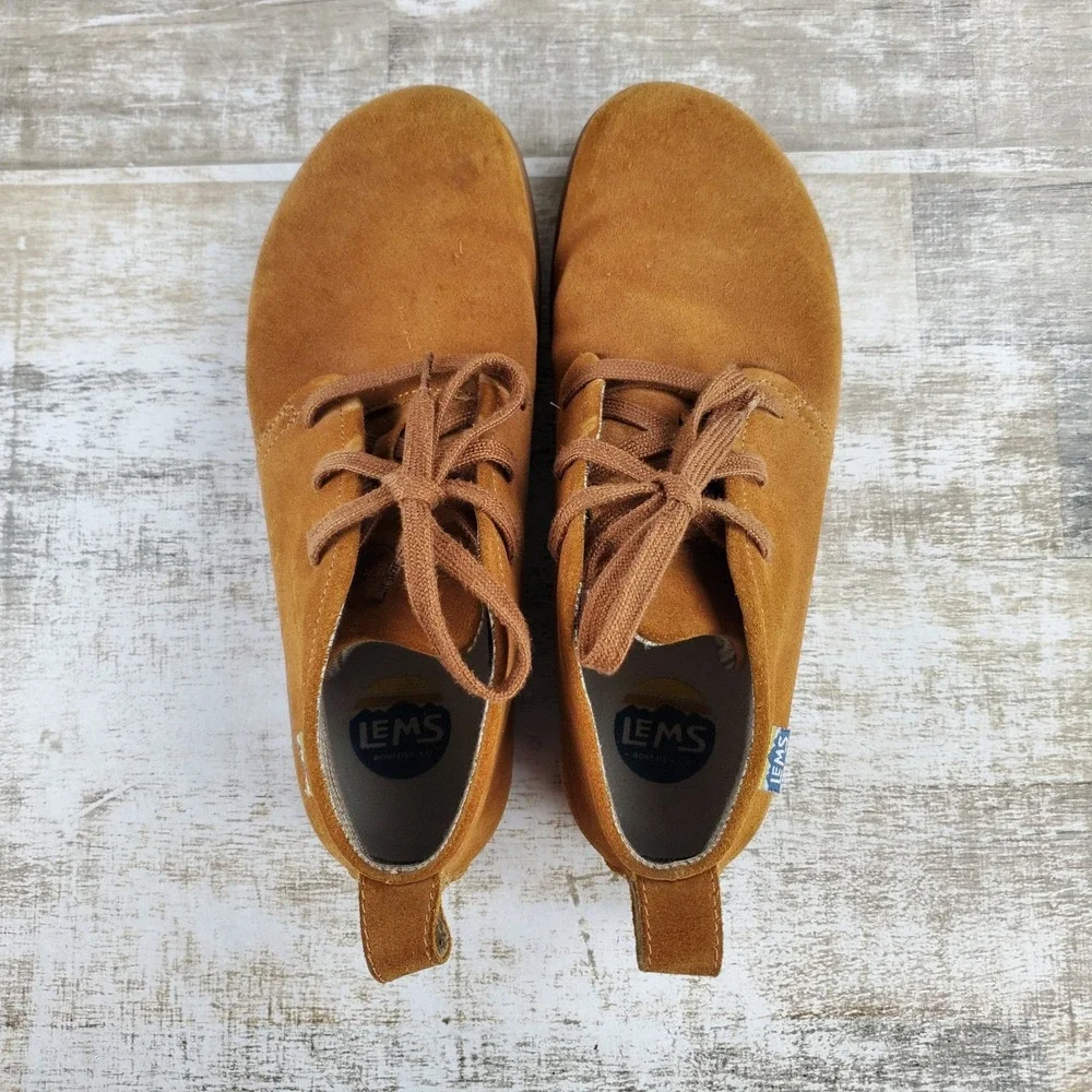 Lems Chukka Mens Shoes Mens 11 Lion's Mane Suede Sneakers Hiking Boot